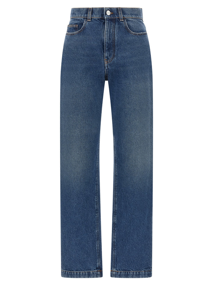 Marni Straight Leg Jeans - Blu | 3a63052e74758de2b945ac7f528d97ed8f7243f7