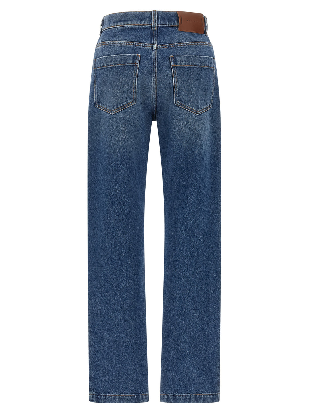 Marni Straight Leg Jeans - Blu | 268102cdb7b3cd4b5674671032e8d468080c52a8