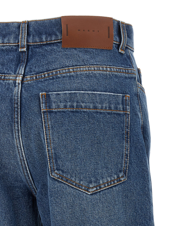 Marni Straight Leg Jeans - Blu | 8f7f71cf739b27b4242df1b3a4d7811a2e1c9c81