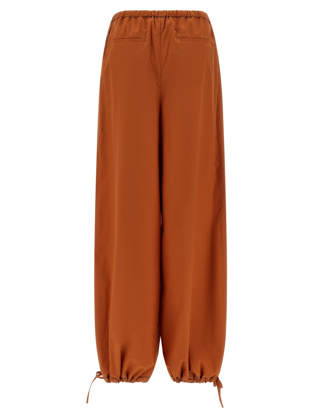Marni Diagonal Draping Pantaloni - Arancione | 081f2b6e4b5858b0f74047f96d37888707e1b86a