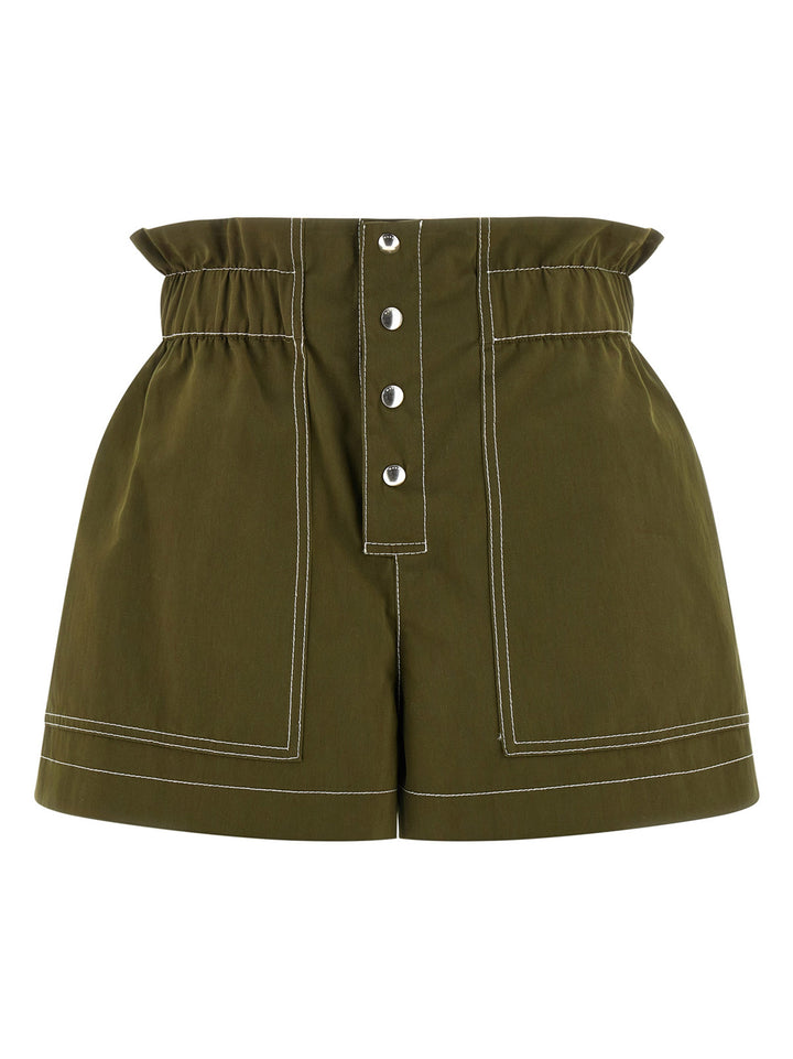 Marni Gabardine Shorts Bermuda e Short - Verde | 907af4564cf373732dce396fbdf6fd6d05ba8d2b