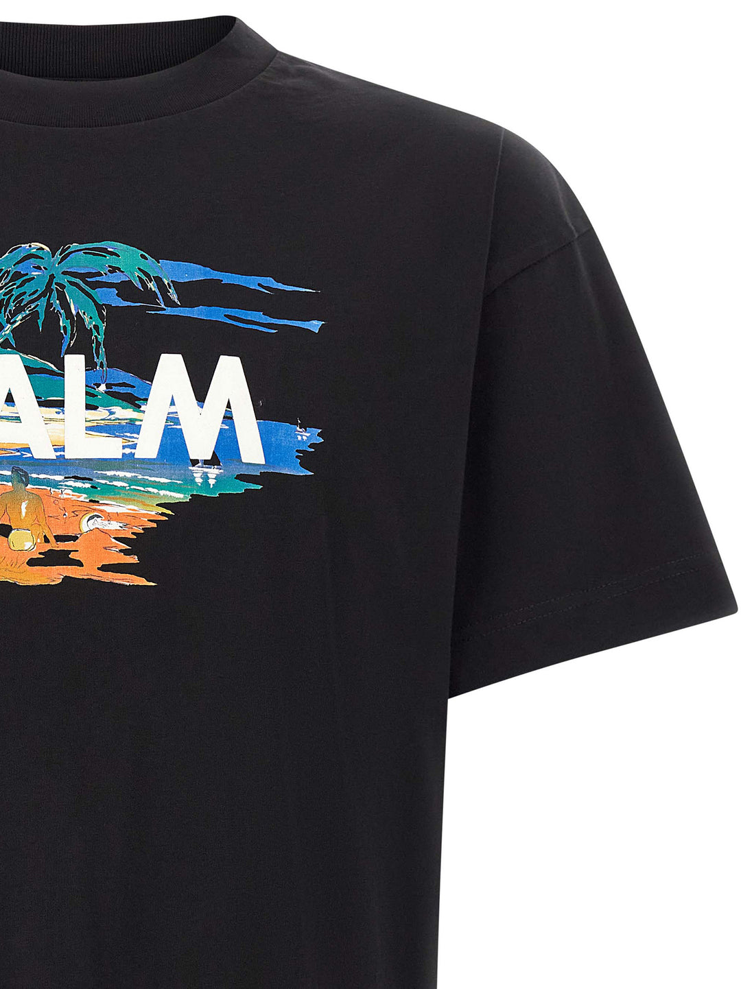 Palm Angels Graphic Print T shirt - Nero | 830b69ffe5f04a00cf8e31e589fb0b466a168bad
