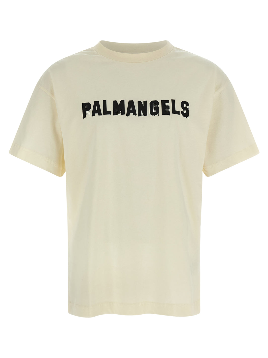 Palm Angels Logo Print T shirt - Bianco | 60ab869875ec614b8c18a6719ad6375654395169