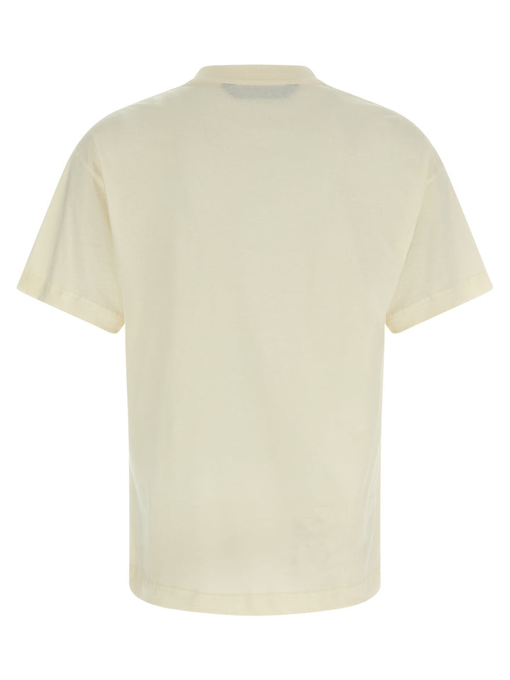 Palm Angels Logo Print T shirt - Bianco | 9e948e952e14754ba26daf4d21e1b5a591b0c49c