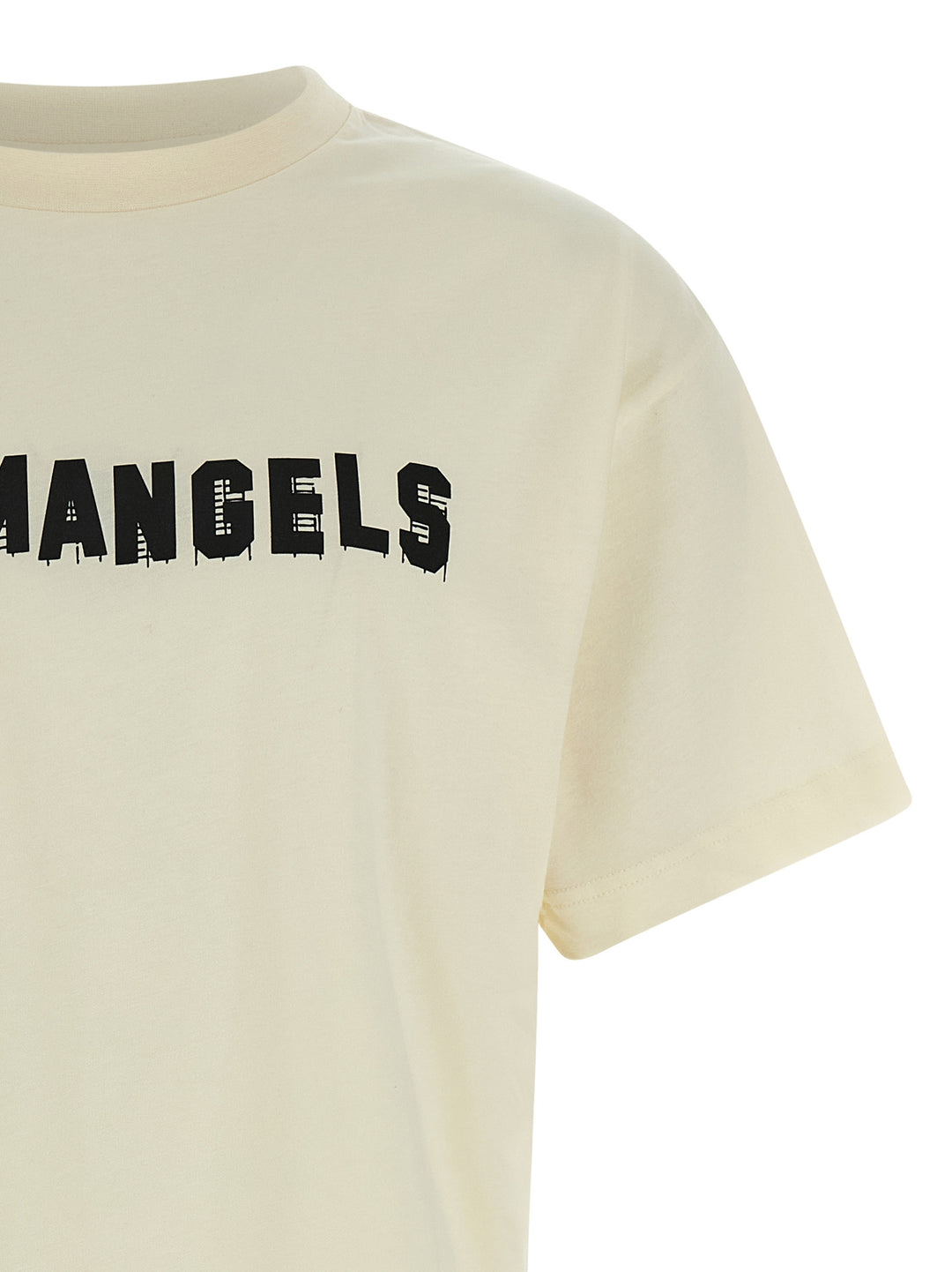 Palm Angels Logo Print T shirt - Bianco | 1e827d1e53ba943c5cc4a24ee5afe55833dc3a87