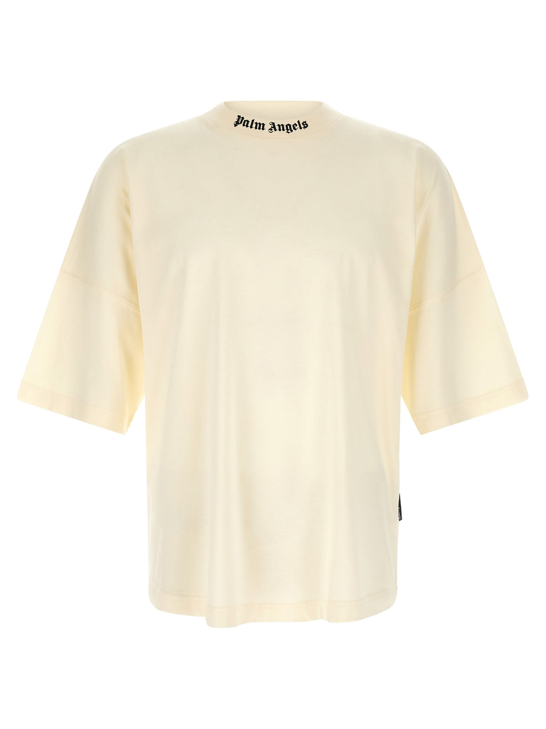 Palm Angels Logo Print T shirt - Bianco | 5e367b25c73dd605c552bcaefb83ce847f3ed6a6