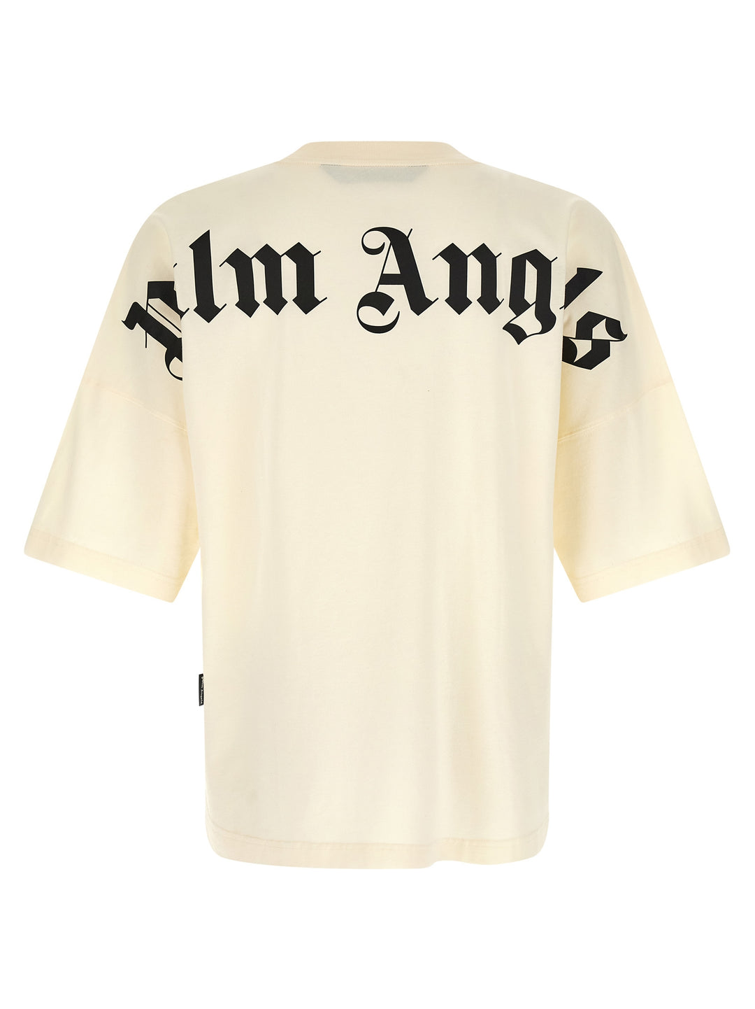Palm Angels Logo Print T shirt - Bianco | 5f2e967f693ef704d98e61de459974d28d6de74b