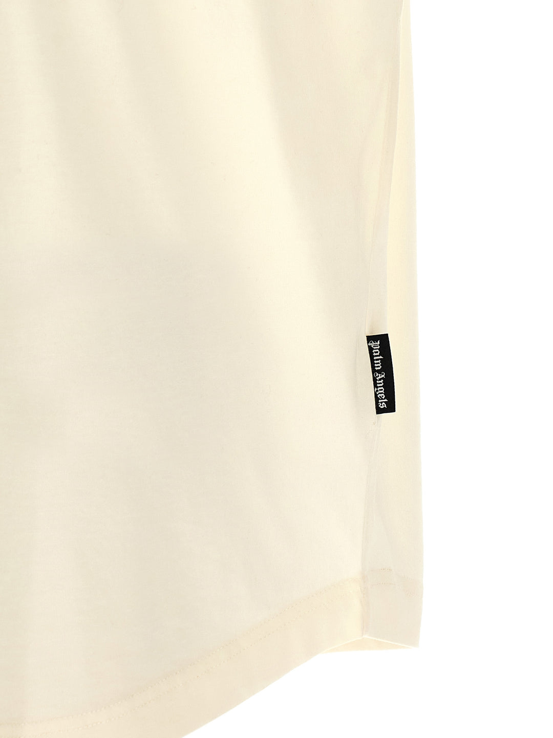 Palm Angels Logo Print T shirt - Bianco | ab98d9195ca640c93bcbb738ecfee30e37db84de