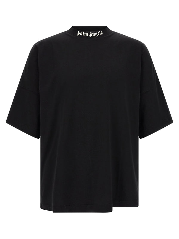Logo Print T Shirt Nero