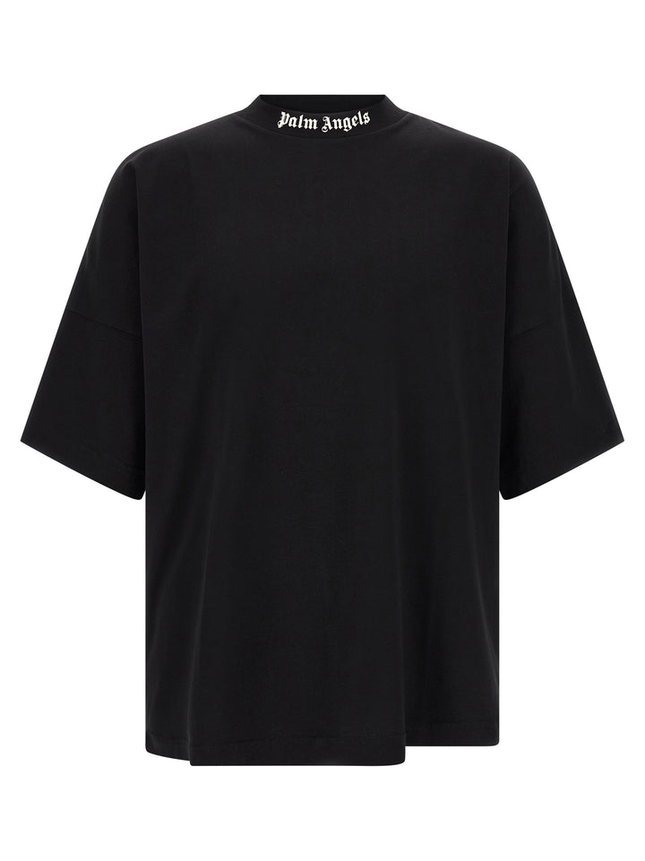 Palm Angels Logo Print T shirt - Nero | 4c8ab71fe909fd13a3b3405363315b7d1671821d