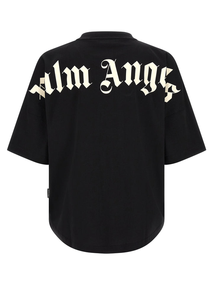 Palm Angels Logo Print T shirt - Nero | 767a9bed3463f10ae0a61c6f114324db904ac6cb