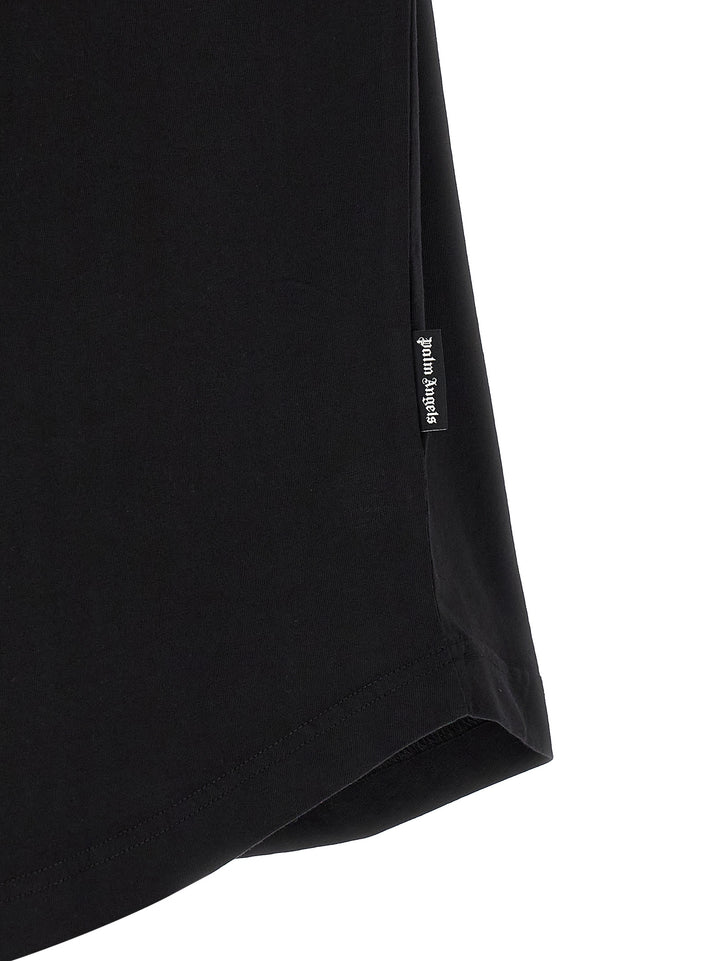 Palm Angels Logo Print T shirt - Nero | c53a99171690964351c043633a4402383e129f84