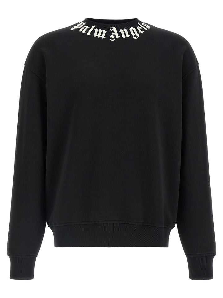 Palm Angels Logo Felpe - Nero | ed774d382ce0596f964c2bef2548ed2e74af9343
