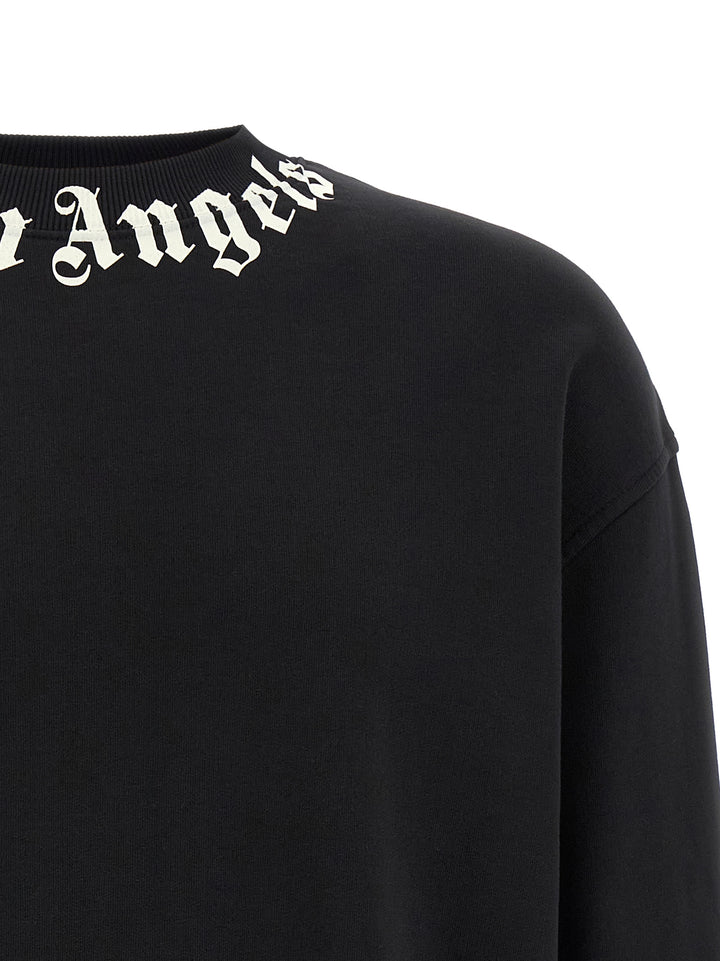 Palm Angels Logo Felpe - Nero | db96720002db8b1125d9bbd65a64e6cb27a0e434