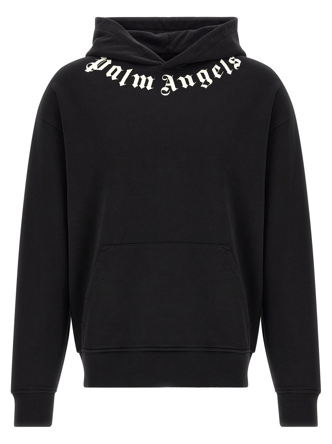 Palm Angels Logo Hoodie Felpe - Nero | 8202f8c9a8ce43324ae29bf5b8e2dc3f7b58acb1