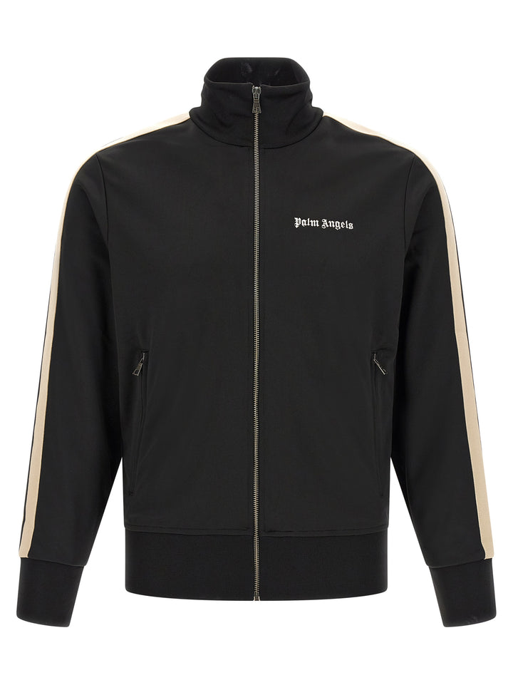 Palm Angels Classic Track Banded Felpe - Nero | 6298f4d4a5aac279901c7293d56f10b6f8f7a4a3