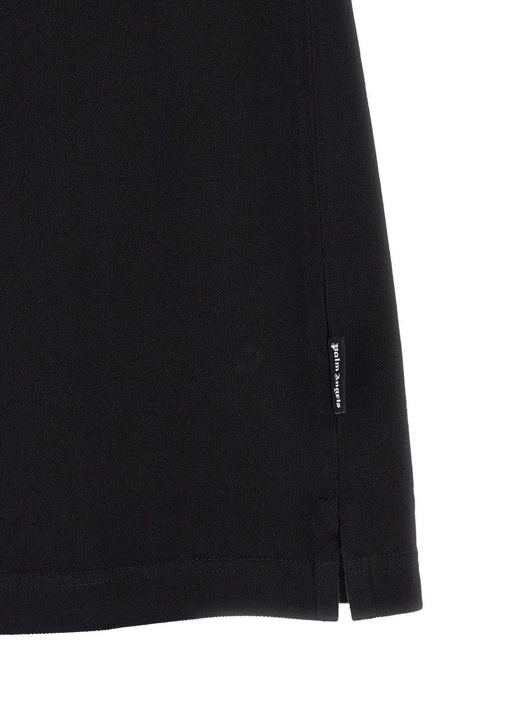 Palm Angels Logo Patch  Shirt Polo - Nero | 425f1e0f47eb56142ccd94c6c555180f0a64cec1