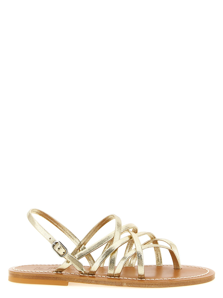K.Jacques Saint Tropez Pandora Sandali - Oro | 47ca53b86226d2cff762e6ec926a0e33887ad523