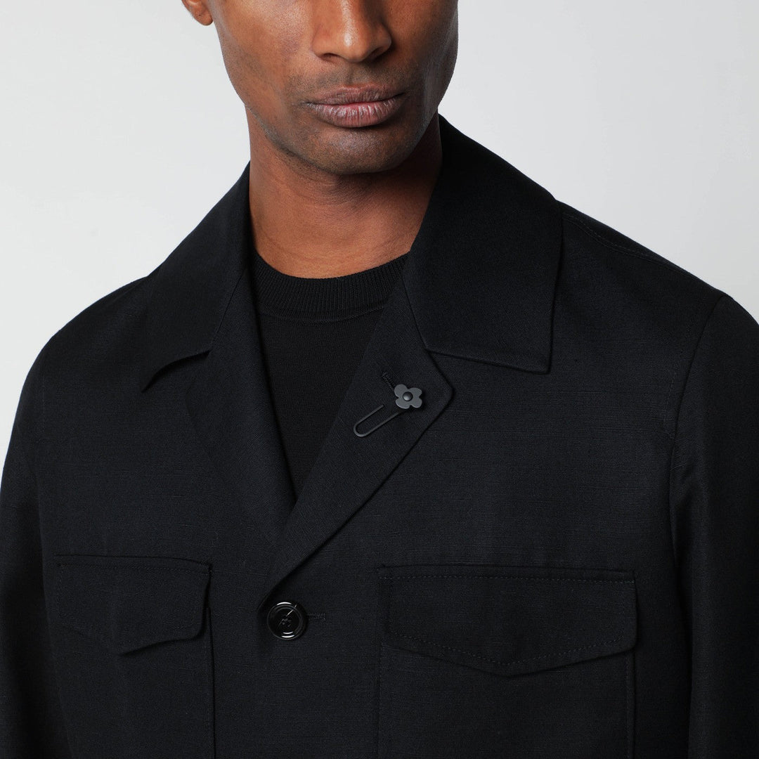 Lardini Coats & Jackets - Nero | 3b498b14853f77494f79cb141a2bc78a53b2ba52