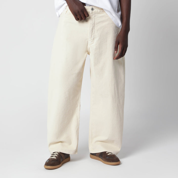 Studio Nicholson Cream Paolo Wide-Leg Jeans