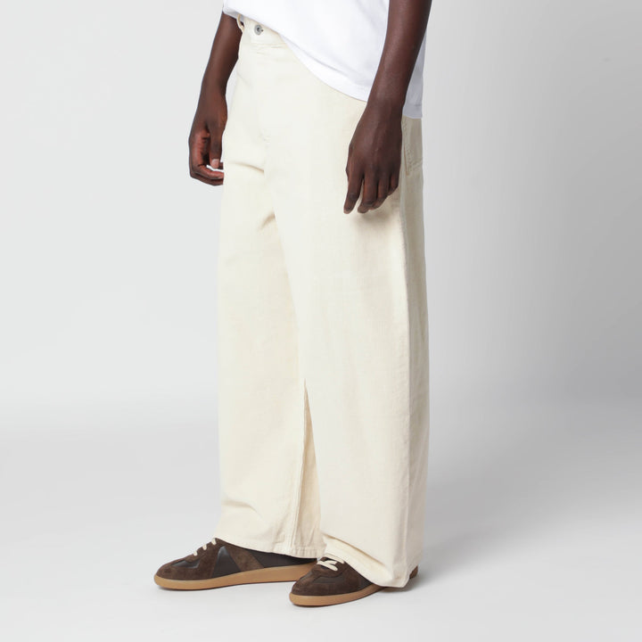 Studio Nicholson Cream Paolo Wide-Leg Jeans
