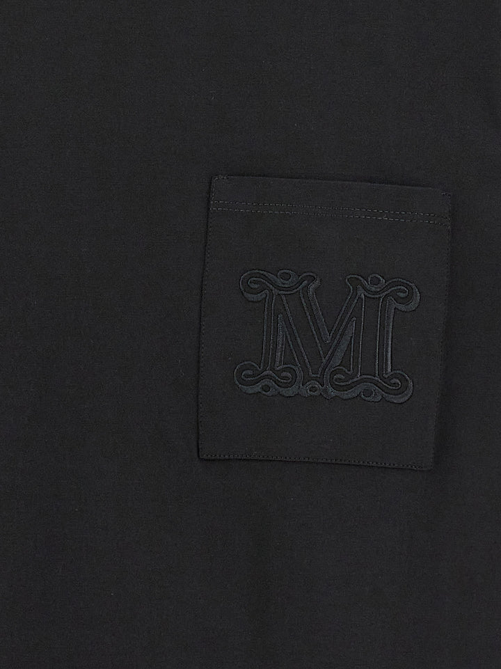 Max Mara Papaia T shirt - Nero | 193cbd789aa5727d0884cd7b0cc5e448826d0ff1