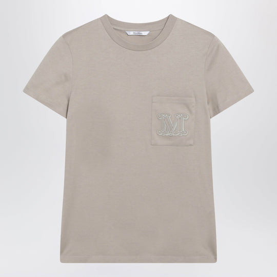Sand Cotton Jersey T-Shirt