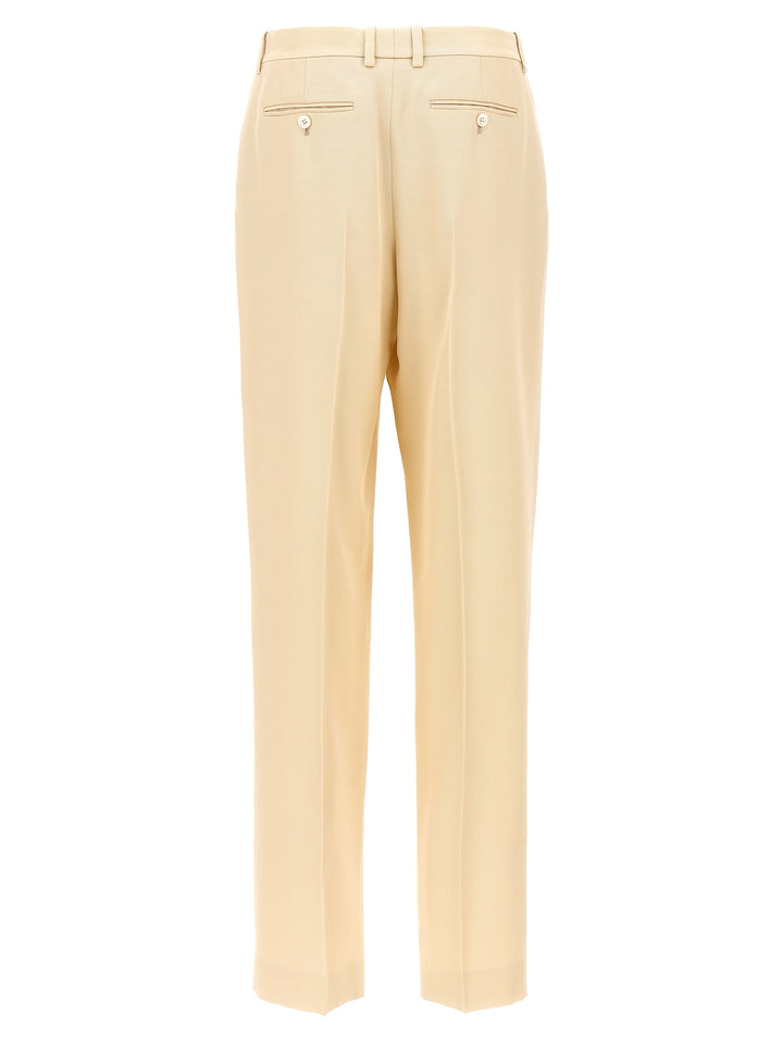 Tom Ford With Front Pleats Pantaloni - Beige | f53f870c7a4ec2394d4b6f784136c4bb212ff2f1