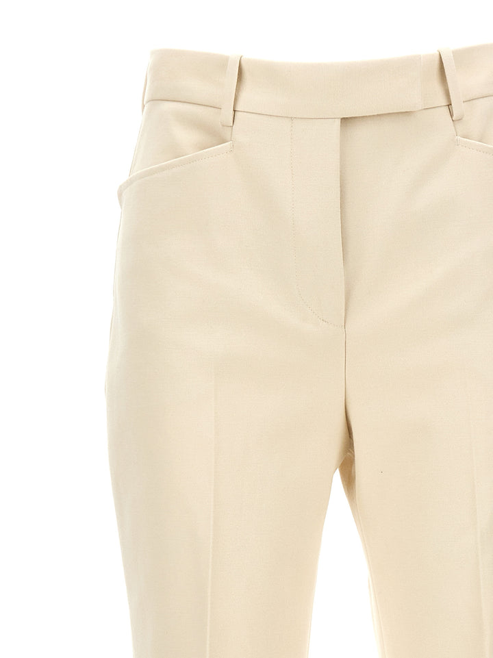 Tom Ford Moleskin Pantaloni - Bianco | 6596f9a14d352fb846b98fa853dbbce4377367e7