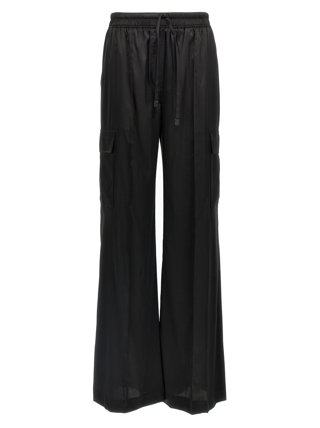 Tom Ford Cargo Silk Pantaloni - Nero | 5d4864e675bf83a91fe4df92434cc50316c0075a