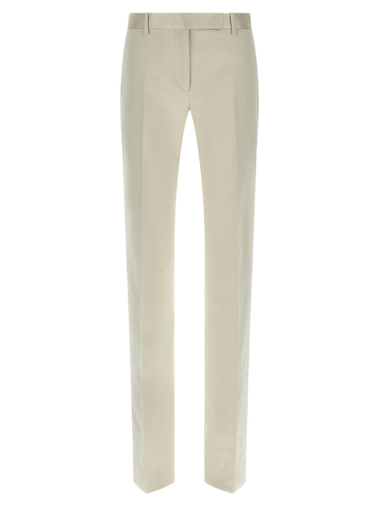 Duchesse Tailored Trousers Pantaloni Beige