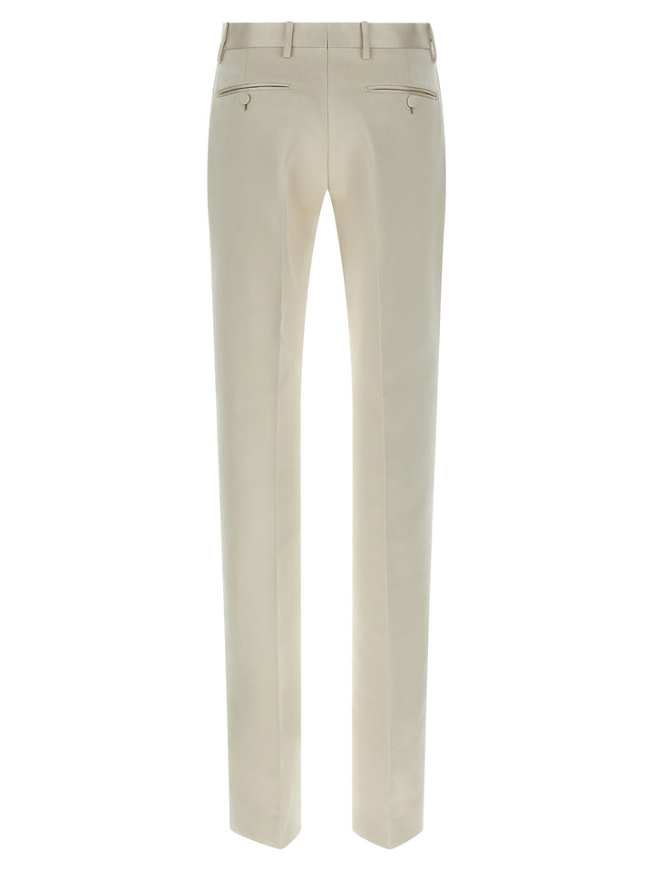 Tom Ford Duchesse Tailored Trousers Pantaloni - Beige | bb73e222d0626816cb42ffd069e091ce1daba840