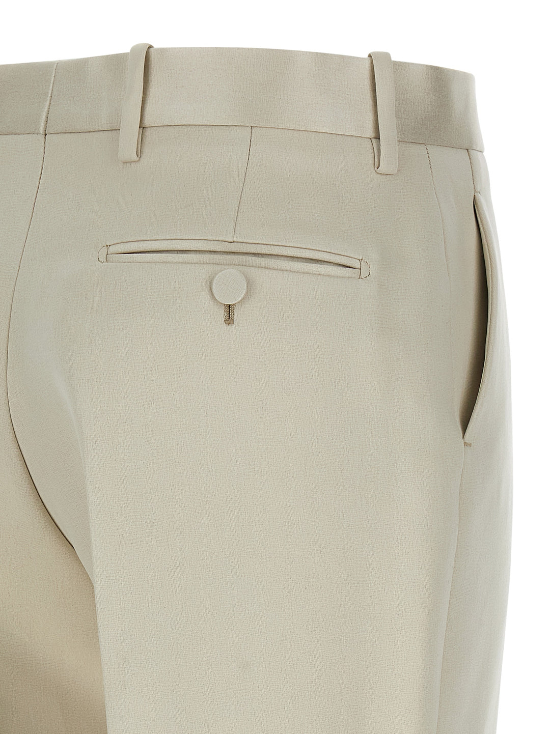 Tom Ford Duchesse Tailored Trousers Pantaloni - Beige | 661935333cc41bf86fe99fd669ec3a3d648dda75