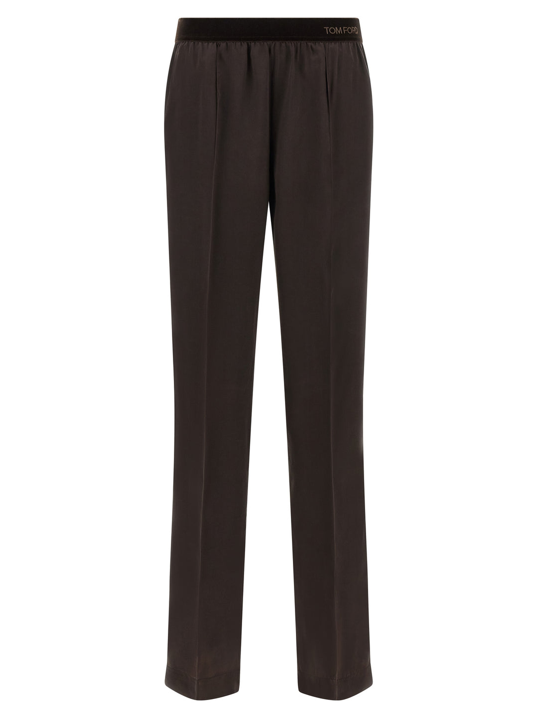 Tom Ford Silk Pantaloni - Marrone | 903431ac3b76ac77394c41100a334c34e469ba29