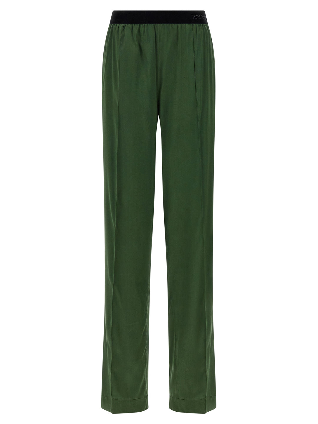 Tom Ford Silk Pantaloni - Verde | 35c654a3fe142831c84c02e85996d8c656abb912