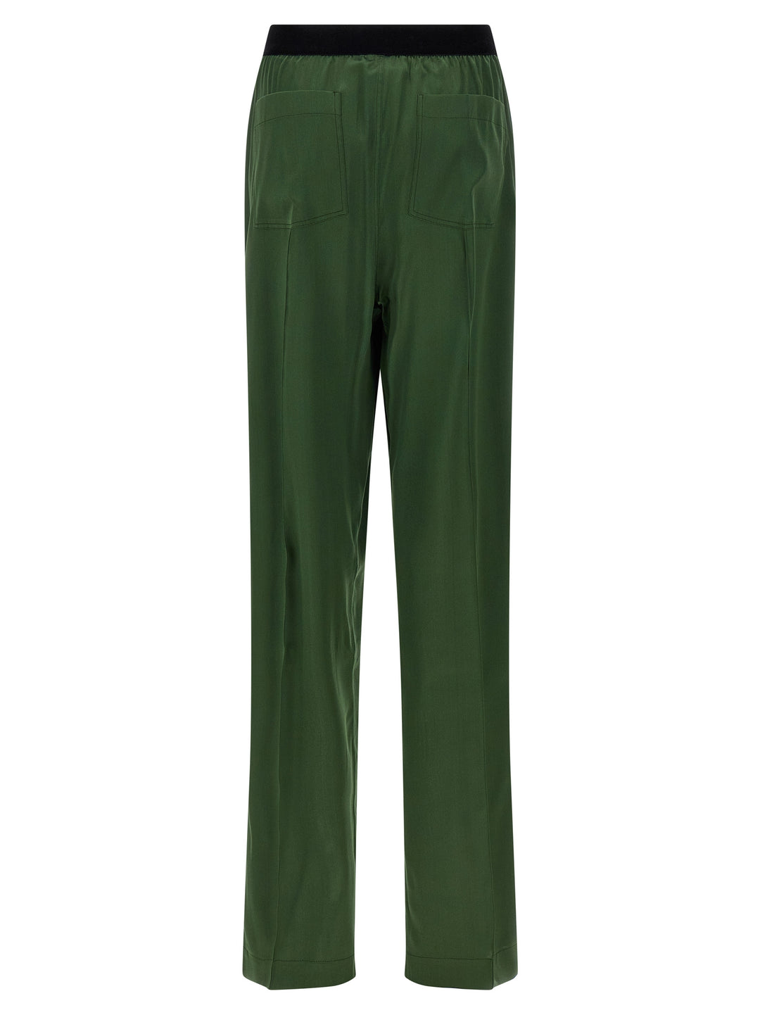 Tom Ford Silk Pantaloni - Verde | 35e8bab0e9f30e41d8dc94504df1a8449a5aafac