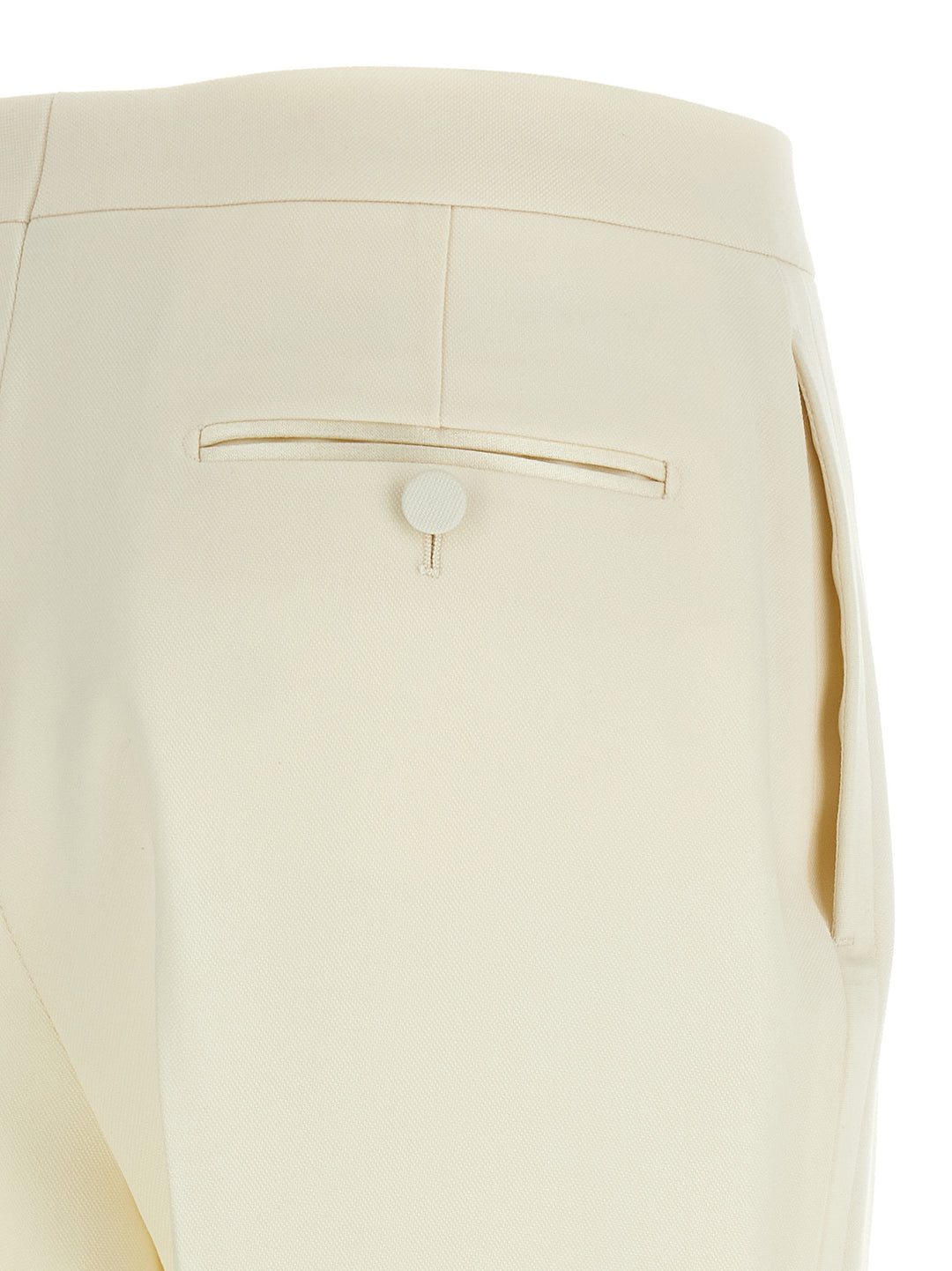 Tom Ford Tuxedo Pantaloni - Bianco | b973bdbd2ff983fb7f857dc1493547eddf6e4d39