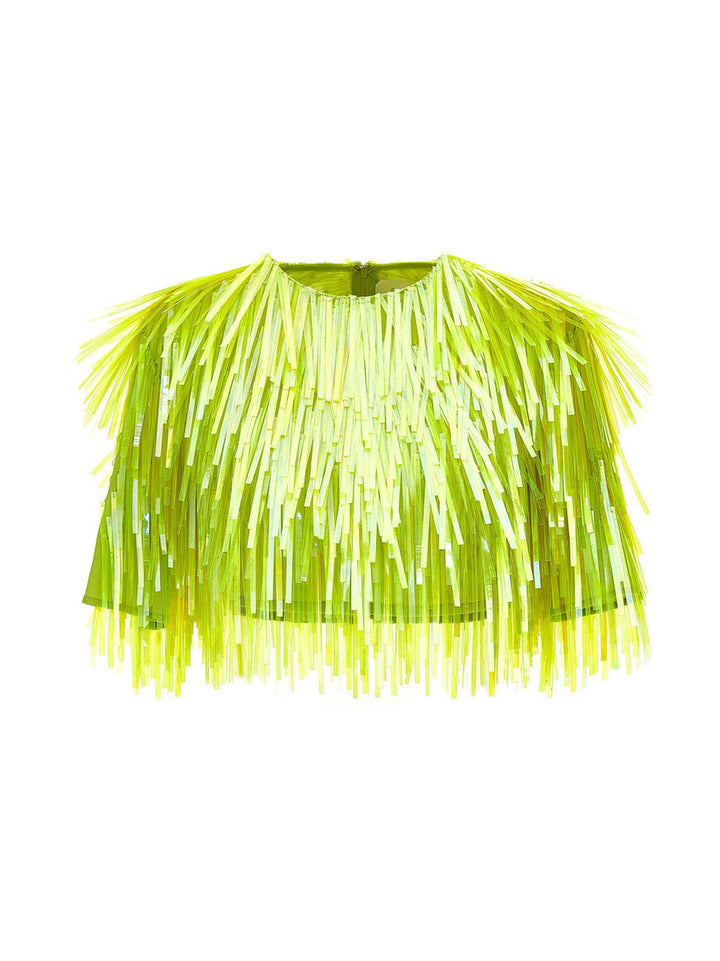 Sportmax Petalo Top - Giallo | 40d49f79ba2be4497443551450a368078305ad7c