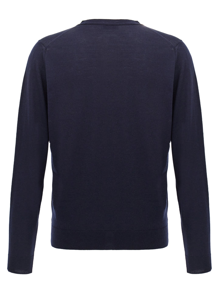 John Smedley Petworth Maglioni - Blu | 454a356b71dac1a79b8513c77508eb06f7a61ee3