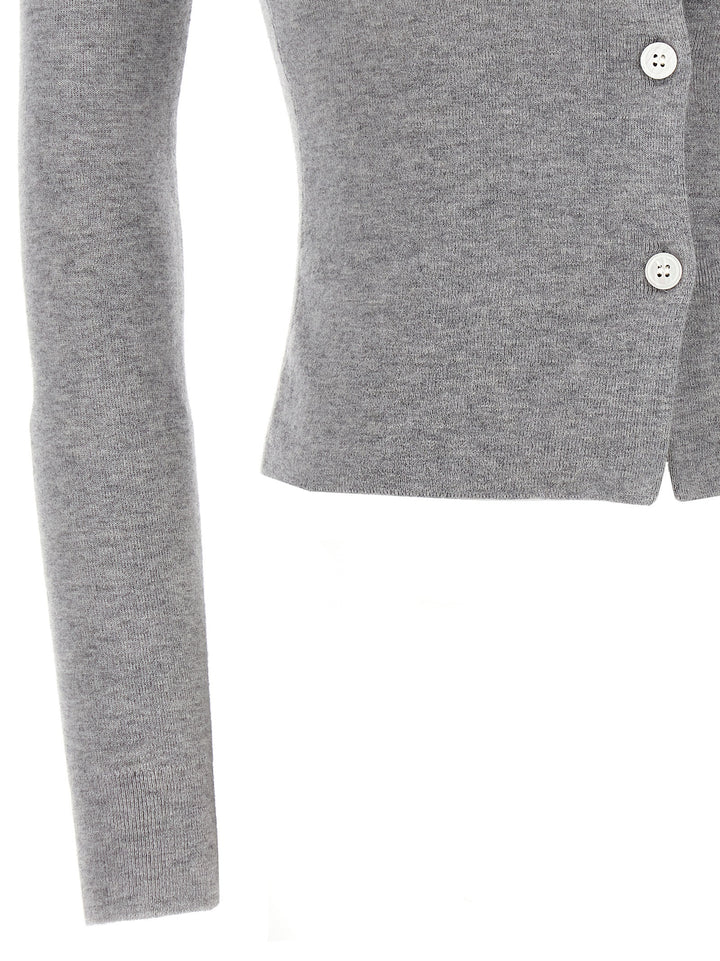 Self Portrait Grey Merino Wool Maglioni - Grigio | 4890484f5c3f575cdc25c7043983eecffb84f755