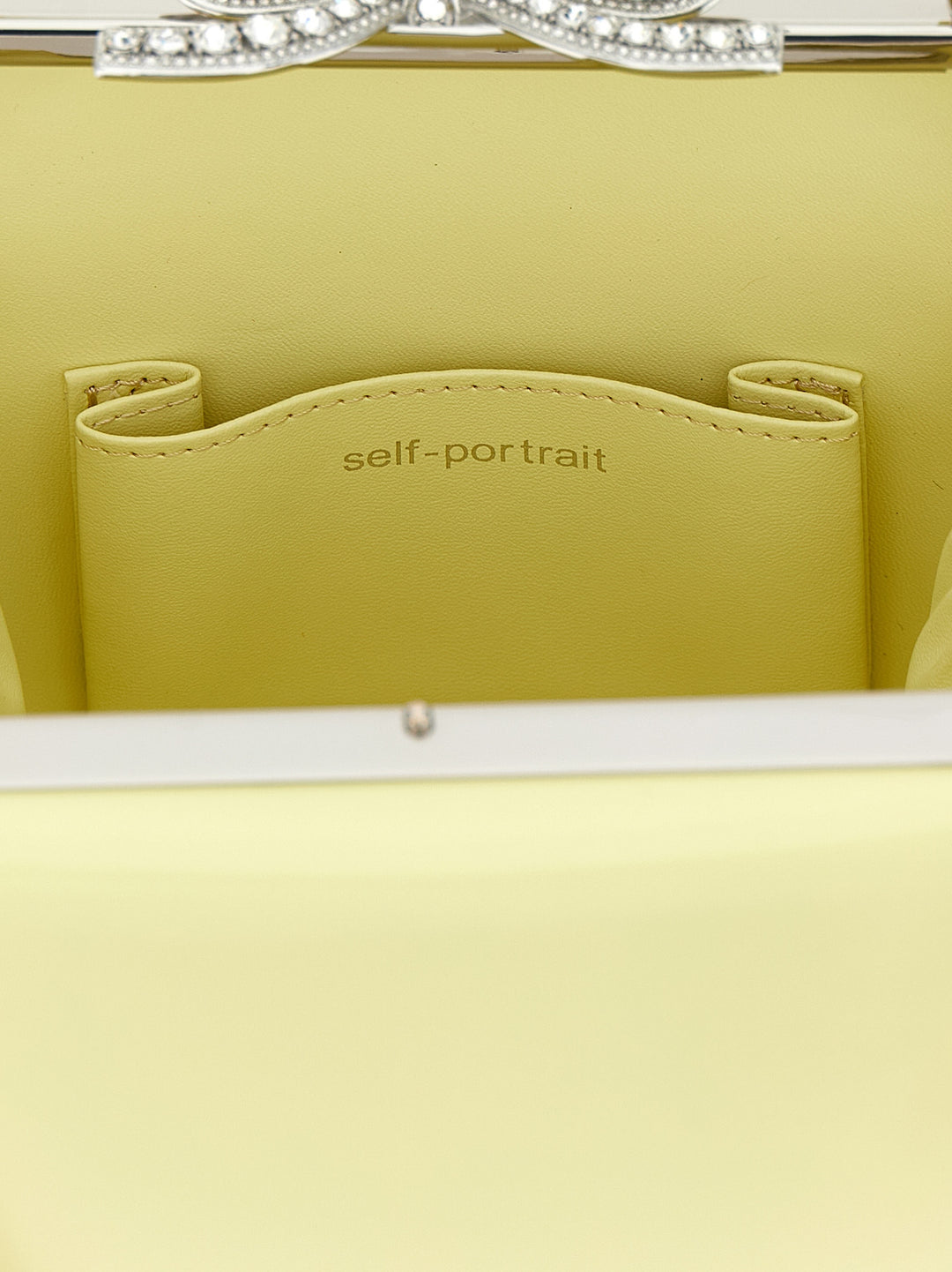 Self Portrait Yellow Leather Bag Borse a Mano - Giallo | 650cde1750d2eeff47ffeee612d6f4f9ab12bd80