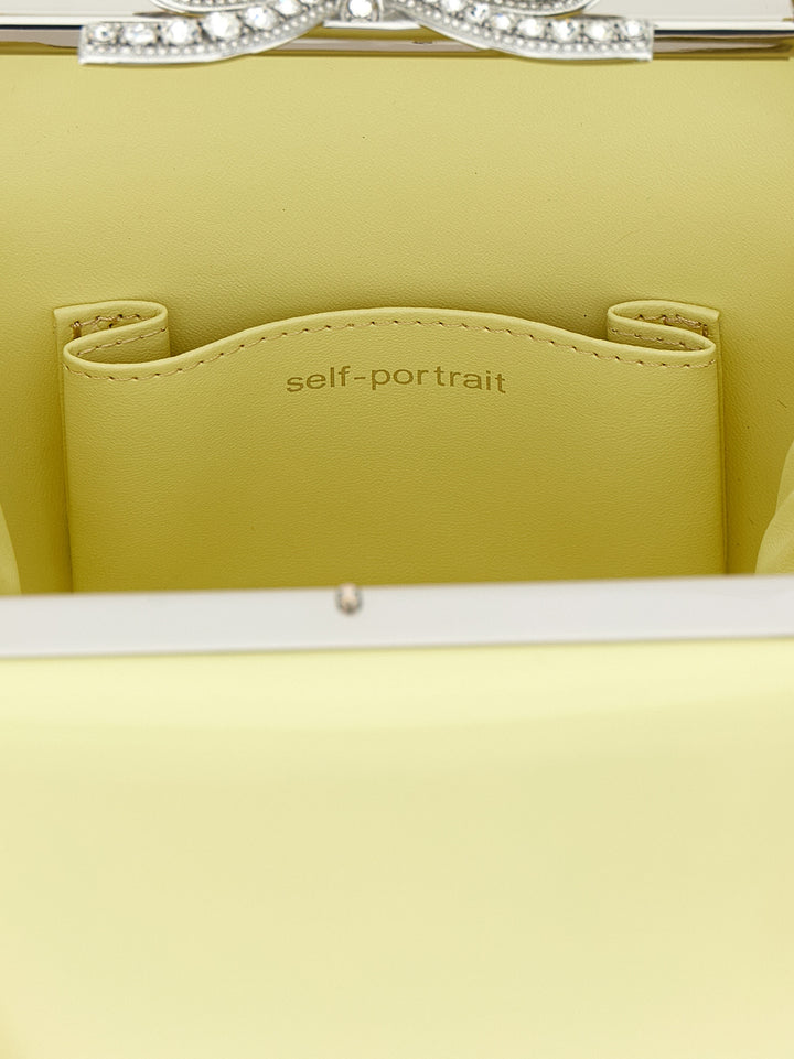 Self Portrait Yellow Leather Bag Borse a Mano - Giallo | 650cde1750d2eeff47ffeee612d6f4f9ab12bd80