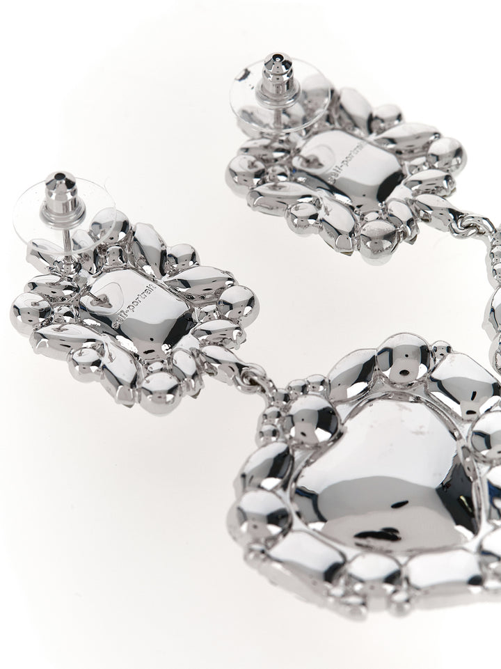 Self Portrait Crystal Pearl Tiered Heart Gioielli - Silver | ccf9c58f20486d82cd3c571ad9fd4bd7a2d7a555