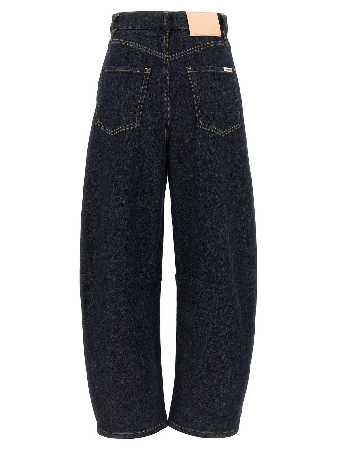 Self Portrait Indigo Barrel Leg Jeans - Blu | fa1981c5cfdfcdb75277af325c3726de5029b79a