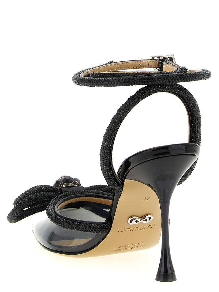 Mach & Mach Double Bow Decollete - Nero | f1c2268e08be7d0ef49938aaf3d2d015a99a49f3