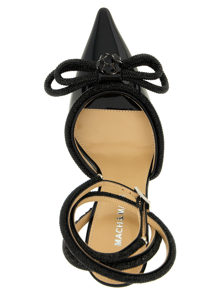 Mach & Mach Double Bow Decollete - Nero | f669bdcce87f9325247d6d9ee86c2458e0943f88