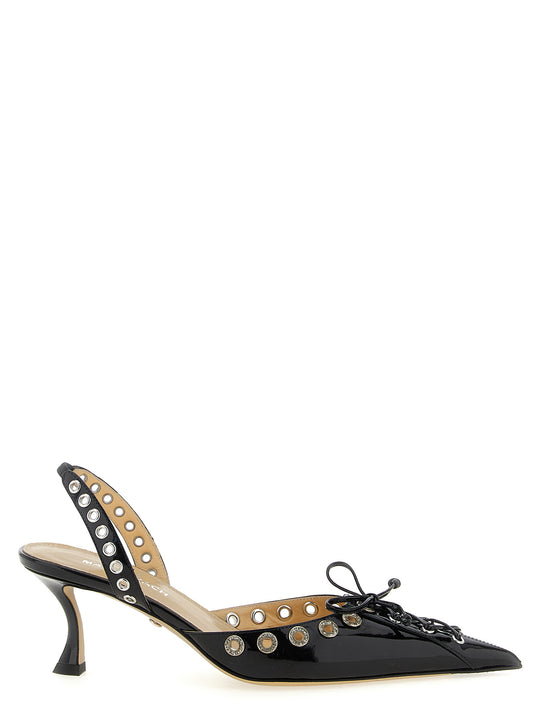 Crystalized Corset Decollete Nero