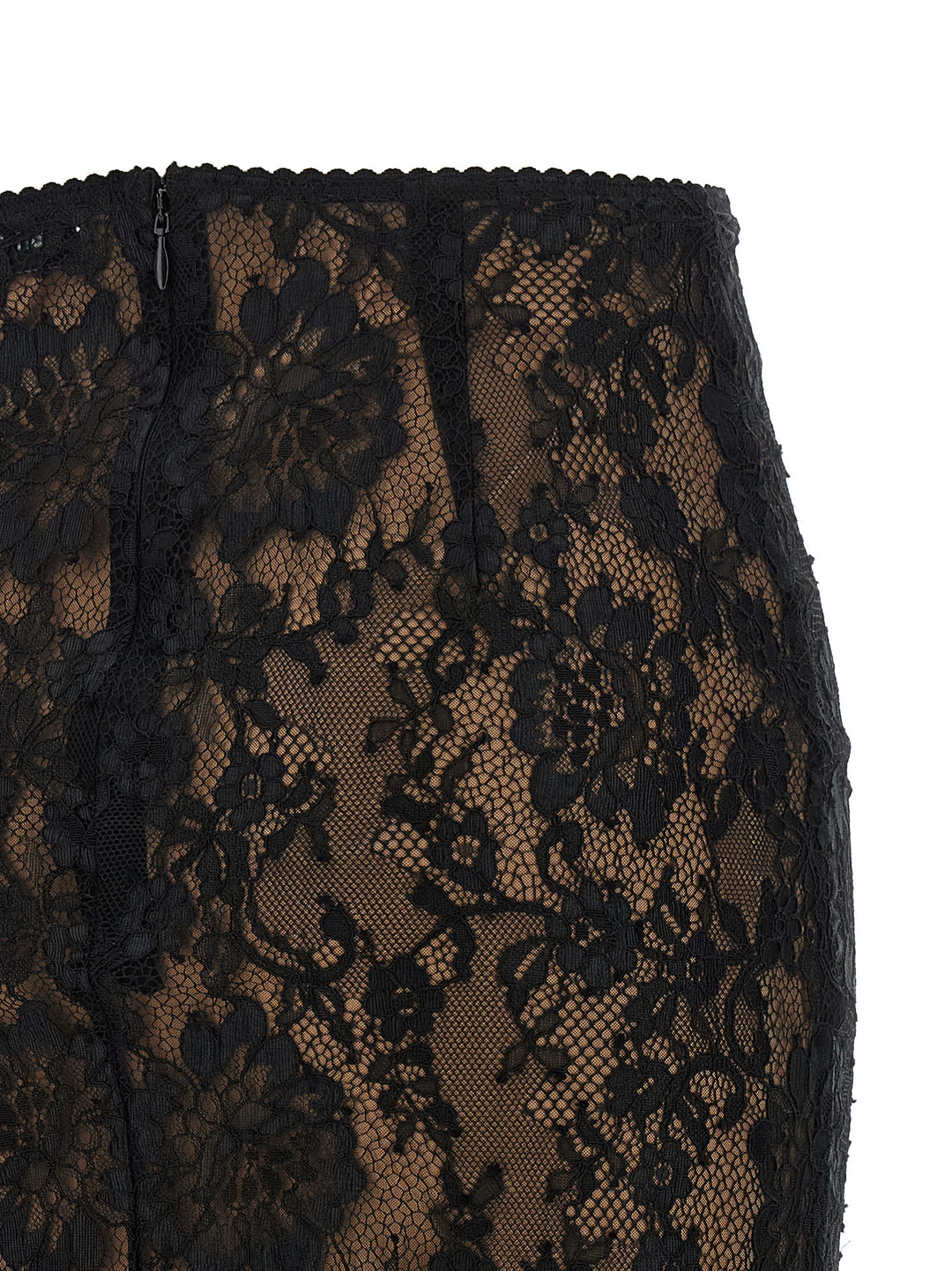 Self Portrait Black Lace Midi Gonne - Nero | d960460aa633048ea0636d87c4b31b33374ed26f