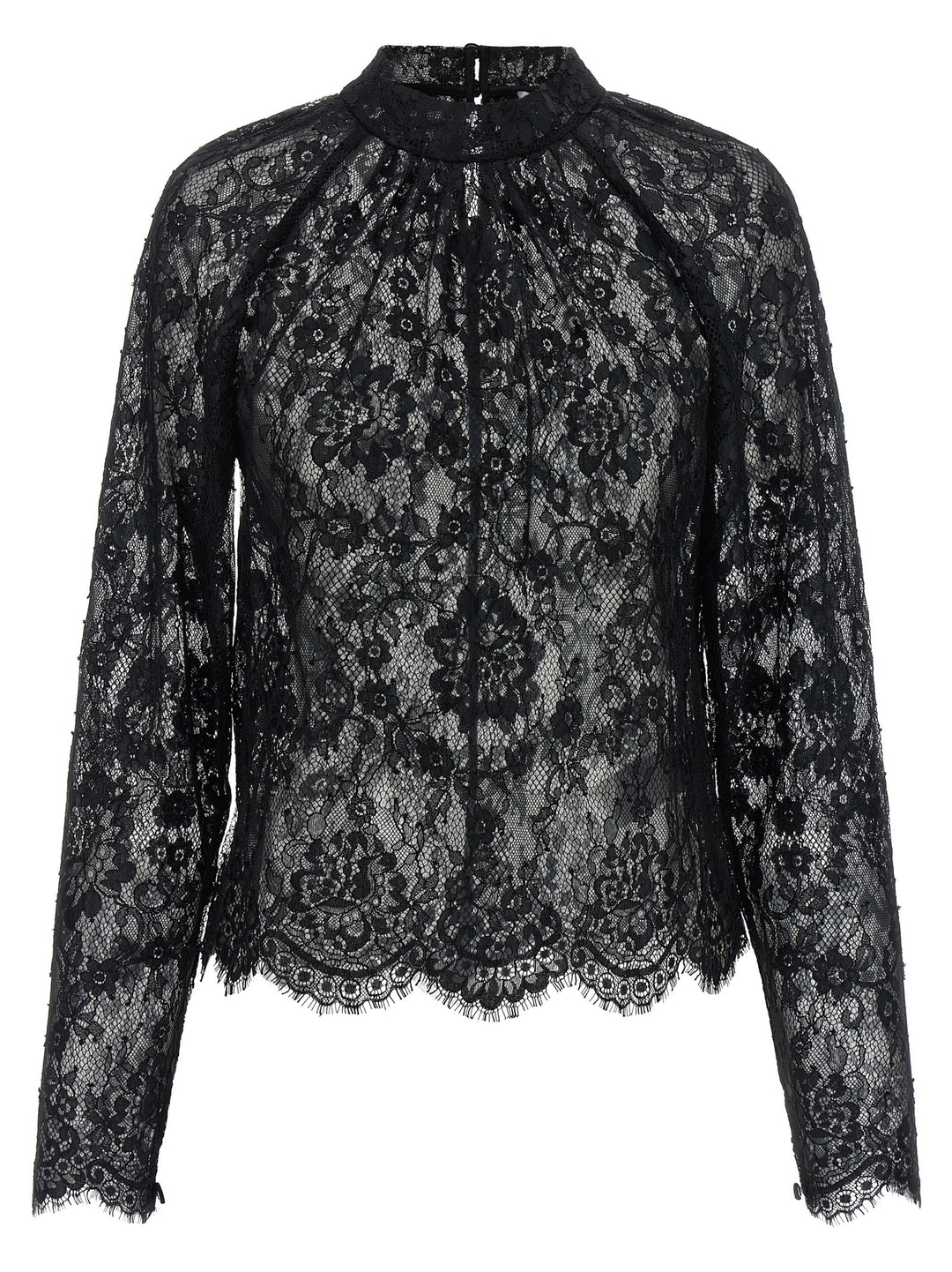 Self Portrait Black Lace Camicie - Nero | f5cc5fce8ce1967f1a8925d8ecbe0ca44d780093