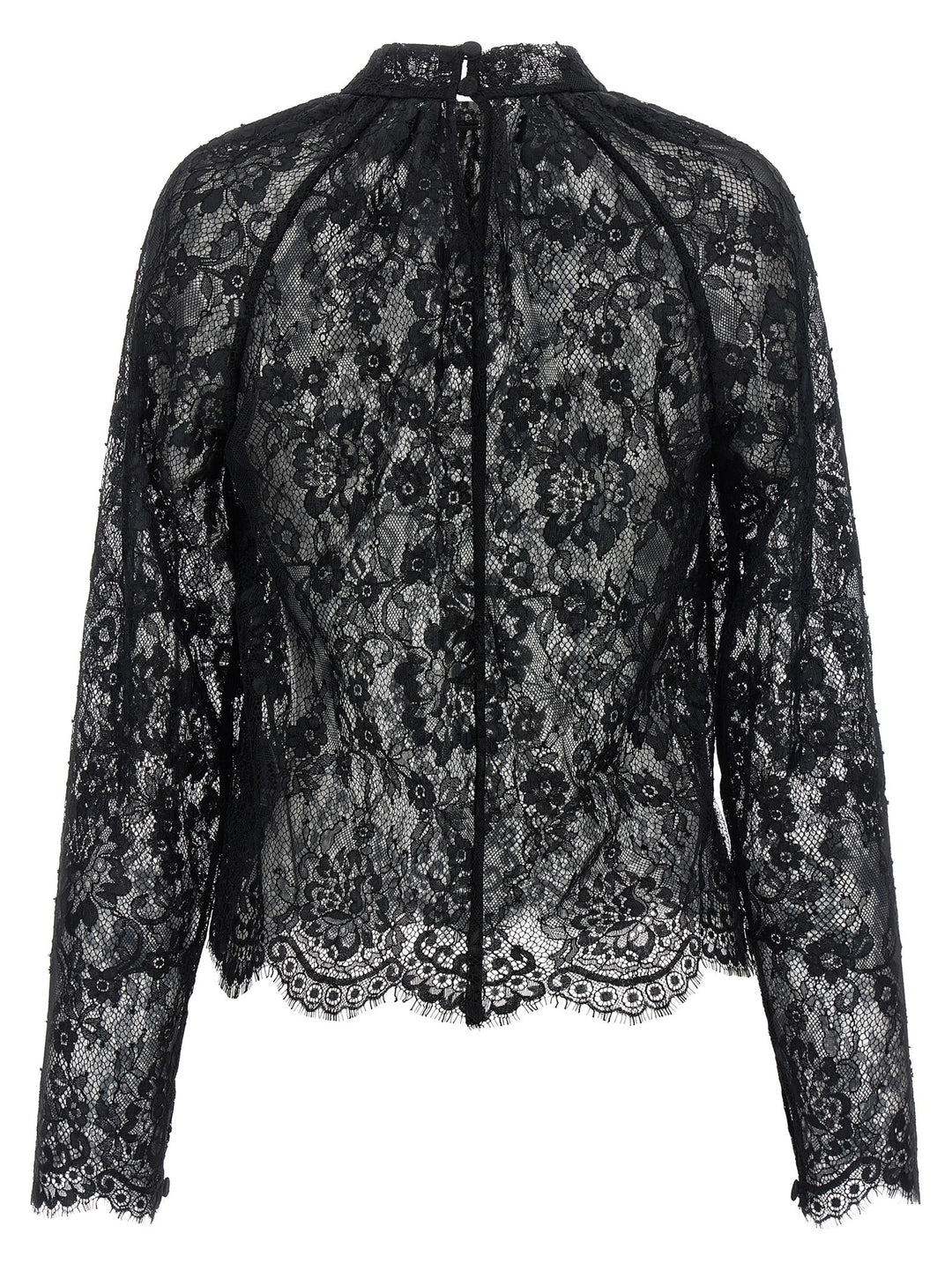Self Portrait Black Lace Camicie - Nero | 514db966f98444208e111223cd8823dc9d6e0a00
